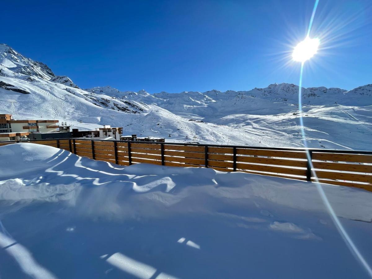 Penthouse Au Coeur De Val Thorens Bagian luar foto