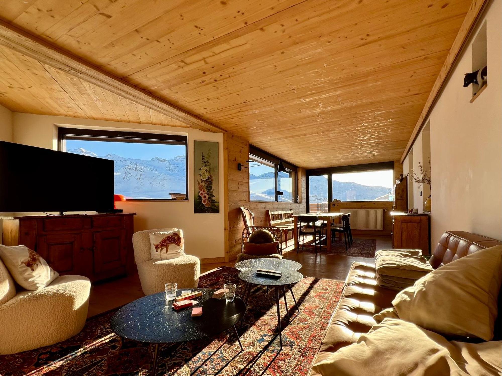 Penthouse Au Coeur De Val Thorens Bagian luar foto